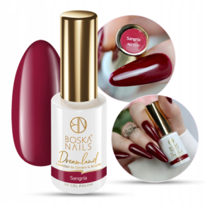 Boska Nails Dreamland 519 Lluvia Kolorowy lakier hybrydowy 6ml