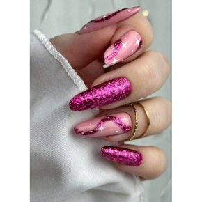 Isabellenails Zestaw do paznokci akrylowych – akryl Clear 50ml + liquid + akcesoria