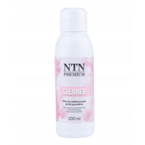 NTN Cleaner płyn do przemywania i odtłuszczania paznokci 100ml + dozownik z pompką 150ml