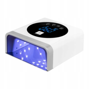 Ocho Nails X22 Lampa UV LED 72W akumulatorowa bezprzewodowa z lustrzanym dnem biała