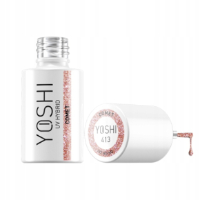 Yoshi Ho Ho Ho 413 Comet brokatowy kolorowy lakier hybrydowy 6ml