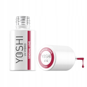 Yoshi Love 614 Sensual Love kolorowy lakier hybrydowy 6ml
