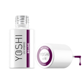 Yoshi Love 618 Big Love kolorowy lakier hybrydowy 6ml
