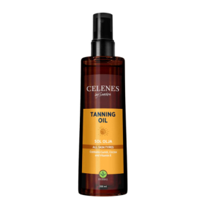 Celenes by Sweden Herbal Tanning Oil Sol Olja Ziołowy olejek przyśpieszający opalanie wodoodporny 200ml