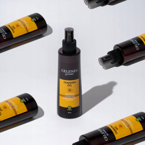 Celenes by Sweden Herbal Tanning Oil Sol Olja Ziołowy olejek przyśpieszający opalanie wodoodporny 200ml