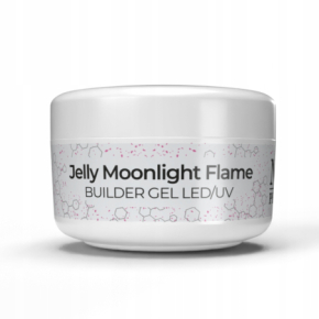 NTN Premium Limited Edition Jelly Moonlight Flame Żel budujący LED/UV typu galaretka do paznokci HEMA Free 30g