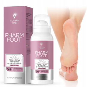 Victoria Vynn Pharm Foot Foot Mousse Pianka kończąca zabieg do szorstkich stóp 105ml