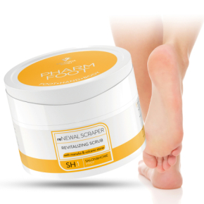 Victoria Vynn Pharm Foot reNewal Scraper Rewitalizujący peeling z ekstraktem z miodu manuka i kamieniem wulkanicznym 200g