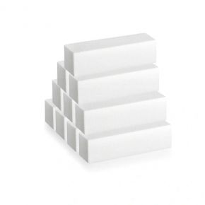 Zestaw 10 x blok polerski biały gradacja 100