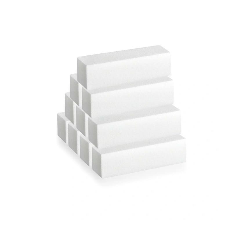 Zestaw 10 x blok polerski biały gradacja 100