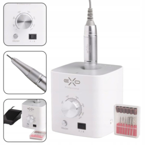 Zestaw do paznokci - frezarka EXO EKO CX3 40W + mega zestaw frezów