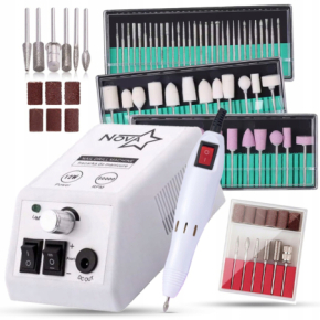 Zestaw do paznokci - frezarka Nova DM-992 12W + mega zestaw frezów