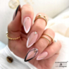 AllePaznokcie Artistic Gel Be on Trend 04 Black Żel do zdobień ombre i ornamentów 5g - 9