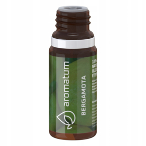 Aromatum Bergamota Naturalny olejek eteryczny antyseptyczny i łagodzący stres 12ml