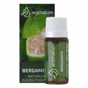 Aromatum Bergamota Naturalny olejek eteryczny antyseptyczny i łagodzący stres 12ml