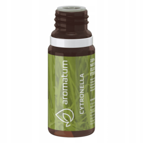 Aromatum Cytronella Naturalny olejek eteryczny silny środek antyseptyczny i odstraszacz owadów 12ml