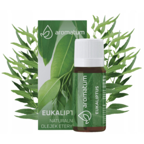 Aromatum Eukaliptus Naturalny olejek eteryczny antyseptyczny i wspomagający oddychanie 12ml