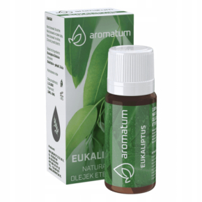 Aromatum Eukaliptus Naturalny olejek eteryczny antyseptyczny i wspomagający oddychanie 12ml