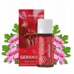 Aromatum Geranium Naturalny olejek eteryczny uspokajający