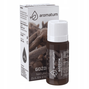 Aromatum Goździk Naturalny olejek eteryczny przeciwbólowy, antyseptyczny i uspokajający 12ml