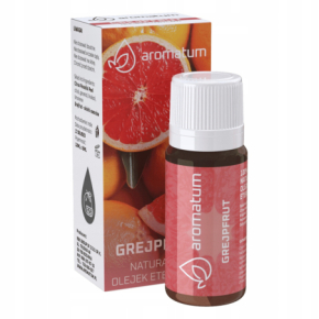 Aromatum Grejpfrut Naturalny olejek eteryczny oczyszczający i przeciwstarzeniowy do pielęgnacji skóry 12ml