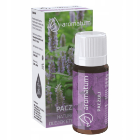 Aromatum Paczuli Naturalny olejek eteryczny antyseptyczny i odświeżający 12ml