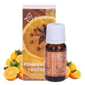 Aromatum Pomarańcza i goździk Naturalny olejek eteryczny przeciwutleniający