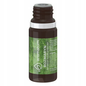 Aromatum Rozmaryn Naturalny olejek eteryczny stymulujący, przeciwbólowy i antyseptyczny 12ml