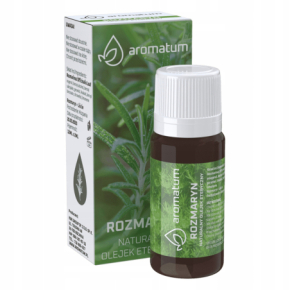 Aromatum Rozmaryn Naturalny olejek eteryczny stymulujący, przeciwbólowy i antyseptyczny 12ml