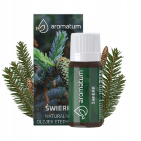 Aromatum Świerk Naturalny olejek eteryczny pobudzający