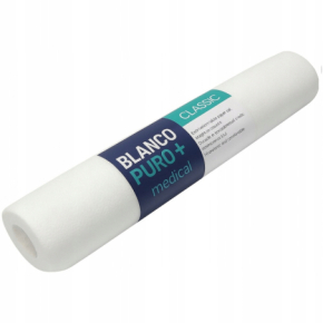 Blanco Puro+ Medical Classic Prześcieradło podkład medyczny kosmetyczny flizelinowy w rolce 60x100cm biały