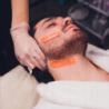 ItalWax Pour Homme Film Wax Czarny metaliczny wosk twardy w granulkach do depilacji bezpaskowej dla mężczyzn 100g (opakowanie eko) - 6