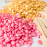 ItalWax Top Line Argan Synthetic Film Wax 100g (opakowanie eko) - syntetyczny (hipoalergiczny) wosk w granulkach do bezpaskowej depilacji skóry wrażliwej - 10