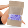 ItalWax Top Line Orchid Synthetic Film Wax Wosk twardy syntetyczny (hipoalergiczny) do depilacji bezpaskowej skóry wrażliwej 100g (opakowanie eko) - 1