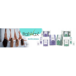 ItalWax Vanira/Nirvana Premium SPA Film Wax Sandalwood Aromatyczny wosk twardy w granulkach o zapachu drzewa sandałowego 100g (opakowanie eko)