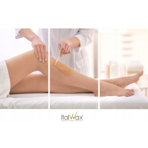 ItalWax Vanira/Nirvana Premium SPA Film Wax Sandalwood Aromatyczny wosk twardy w granulkach o zapachu drzewa sandałowego 100g (opakowanie eko)