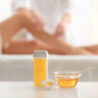 ItalWax Zestaw do depilacji paskowej - podgrzewacz + 3x wosk w rolce 100ml + preparaty + paski + talk - 13