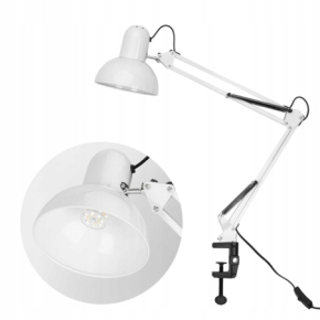 Lampka kosmetyczna biurkowa do manicure 16W biała YHL01