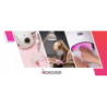 Lampka kosmetyczna biurkowa do manicure 16W biała YHL01 - 11