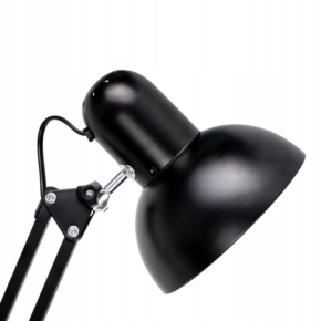 Lampka kosmetyczna biurkowa do manicure 16W czarna YHL01