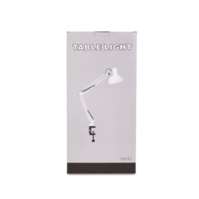 Lampka kosmetyczna biurkowa do manicure 16W czarna YHL01