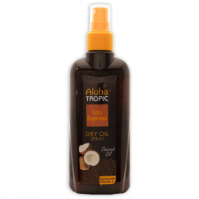 MadiS Aloha Tropic Dry Oil Tan Express Szybkoopalający olejek kokosowy w spray 200ml / 40444