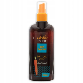 MadiS Aloha Tropic Dry Oil Tan Express Szybkoopalający olejek marchewkowy w spray 200ml / 40440