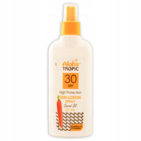 MadiS Aloha Tropic Sun Lotion Spray Lotion w sprayu SPF30 z ekstraktem z marchwi 200ml / 40452