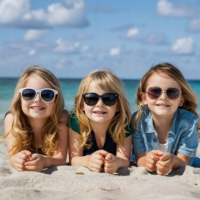 MadiS Sea 'n' Sand Kids SPF50 Sun Lotion Spray Balsam przeciwsłoneczny o wysokiej ochronie w sprayu dla dzieci 220ml / 40745