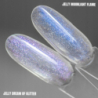 NTN Premium Limited Edition Jelly Dream of Glitter Żel budujący LED/UV typu galaretka do paznokci HEMA Free 30g - 6