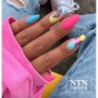 NTN Premium Limited Edition Jelly Dream of Glitter Żel budujący LED/UV typu galaretka do paznokci HEMA Free 30g - 13