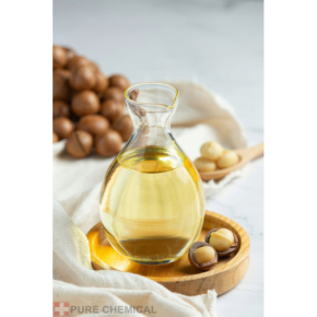 Pure Chemical Olejek makadamia Naturalny olejek nawilżający, odżywiający, regenerujący z witaminami A, B, E do skóry i włosów 100ml