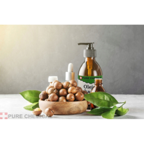 Pure Chemical Olejek makadamia Naturalny olejek nawilżający, odżywiający, regenerujący z witaminami A, B, E do skóry i włosów 100ml