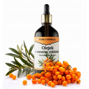 Pure Chemical Olejek z owoców rokitnika Naturalny olejek regeneracyjny